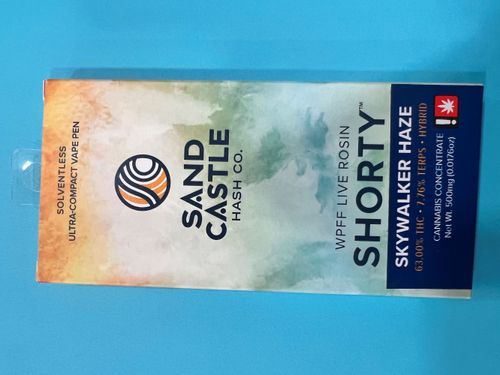 Sand Castle Shorty Vape: Skywalker Haze