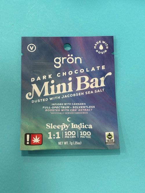 Mini Bar: Dark Chocolate Sea Salt 1:1 CBN