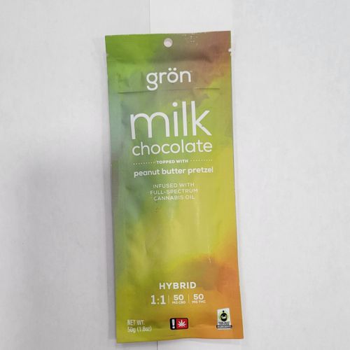 Milk Chocolate Peanut Butter Pretzel Bar 1:1 (Hybrid)