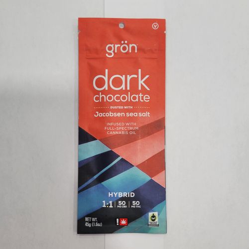 Dark Chocolate Bar w/ Sea Salt 1:1 (Hybrid)
