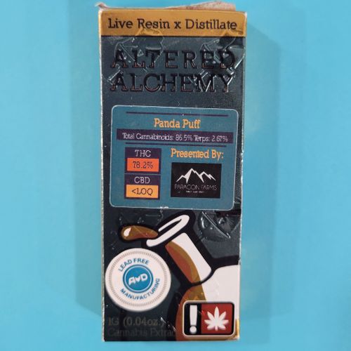 Panda Puff 1g Live Resin Cart