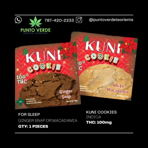 Kuni Ginger Snap Cookie 100mg