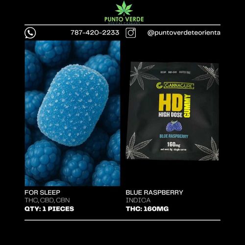 BCA25013001E-GH Blue Raspberry Cannacure High Dose 