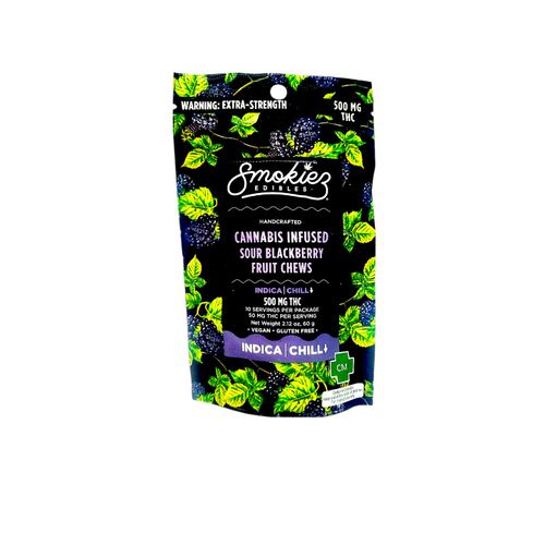 (Smokiez) Sour Blackberry Indica 500mg