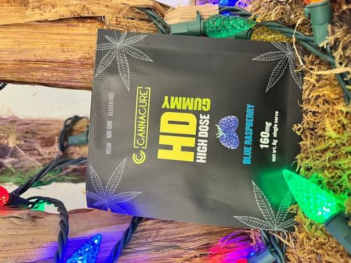 Blue Raspberry Cannacure High Dose 160mg