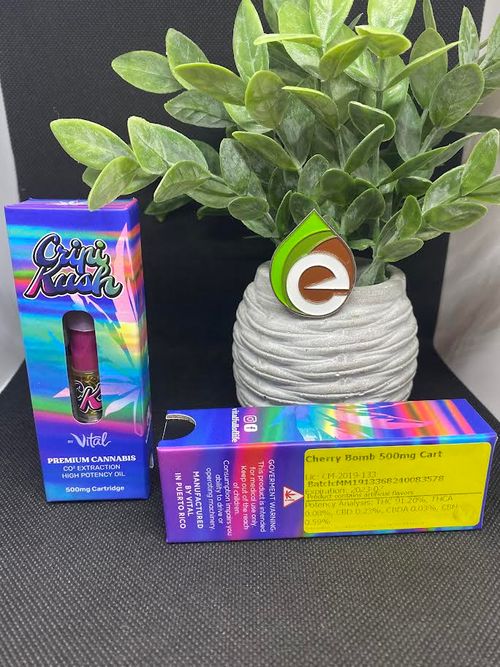 CHERRY BOMB VAPE OIL 500ML