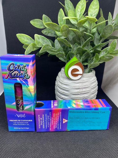 CRIPI KUSH WATERMELON BLISS VAPE OIL 500ML