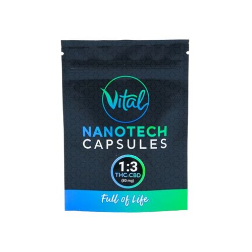 NANOTECH CAP 1:3 THC:CBD PACK