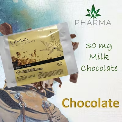 Milk Chocolate 30 mg thc