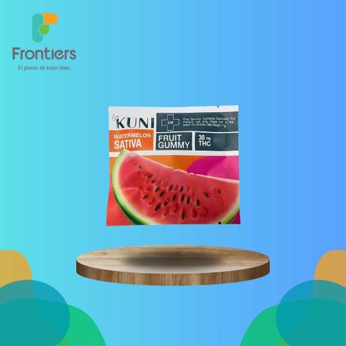 KUNI WATERMELON 30MG GUMMY SAT;THC:30.29mg/CBD:0.05mg